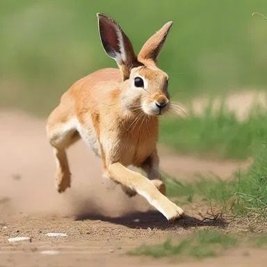 During the Hare Coursing Olympics in ancient Rome, contestants raced to see who could run like a hare the fastest.