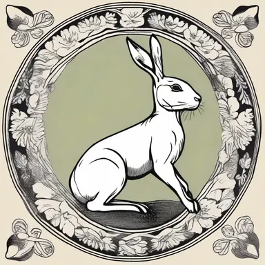 According to the ancient folklore, the hare was believed to be a sacred creature that symbolized fertility and rebirth in many religious ceremonies.