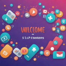 A dynamic YouTube banner featuring the text 'Welcome to ClipCraze Chronicles', surrounded by visual elements representing riddles and video compilations. Ensure vibrant colors and a clean design.