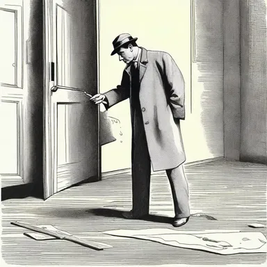 In the classic novel, the cunning detective used a pincer to carefully examine the crime scene for evidence.