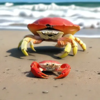 Why did the crab refuse to share his toy pincer? Because he was a little shellfish!