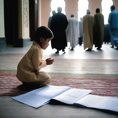 Every morning, before the break of dawn, the young boy would complete his paper round and then rush to the mosque for prayer.