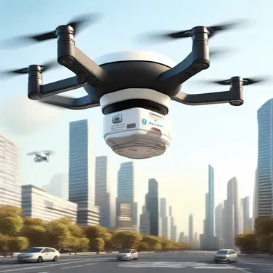 In the futuristic city, drones manned by androids performed the paper rounds, efficiently delivering newspapers to every doorstep.