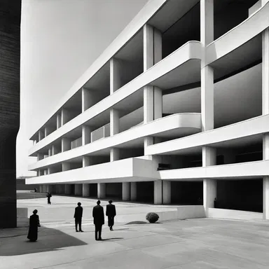 The modernist design of the building deluded visitors into thinking it was much larger than it actually was.