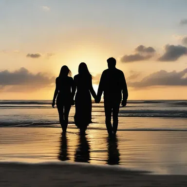 As the sun set behind the horizon, the couple held hands and walked along the beach, their love creating an isotonic solution between their hearts.
