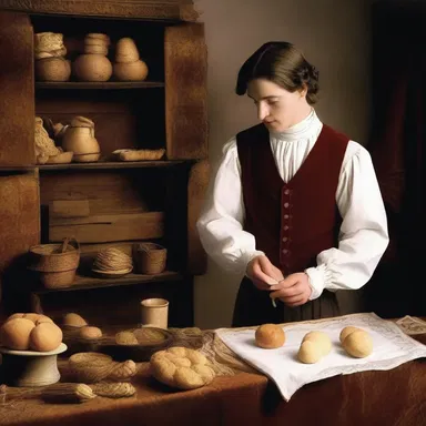 During the Renaissance period, a gentleman's manservant would often help his employer with daily tasks and personal needs.