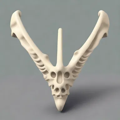 According to Greek mythology, the trapezoid bone was said to be a fragment of a god's sacred weapon.