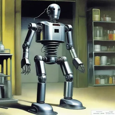 The robot in the science fiction novel obnoxiously demanded to be treated as an equal.