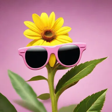 Why did the flower wear sunglasses? Because it didn't want anyone to see its bracteate fashion!