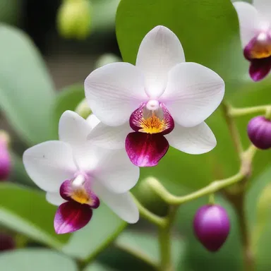 During the reign of King Henry VIII, the royal garden was adorned with exotic plants, including the bracteate orchids.