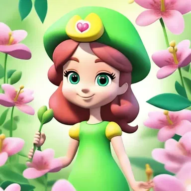 In the animated series 'Flora Friends', the main character, Lily, had a magical staff topped with a bracteate flower bud that granted her special powers.