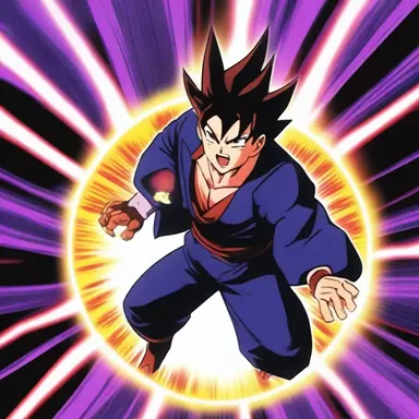The protagonist of the anime series possessed a special power that allowed him to launch powerful energy projectiles to defeat his foes.