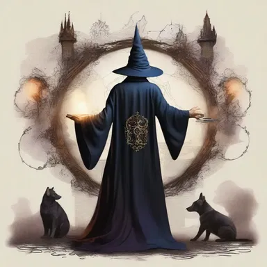 In the world of the novel, there exists a powerful syndicate of sorcerers with control over the magical elements.
