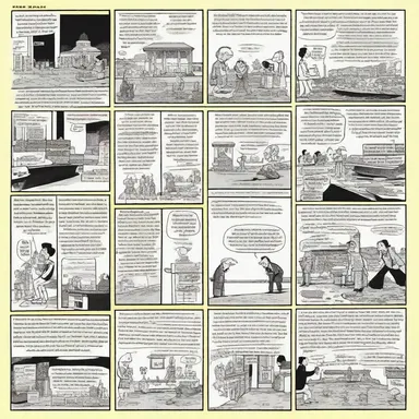 The comic strip gained popularity and was syndicated in various newspapers across the country.