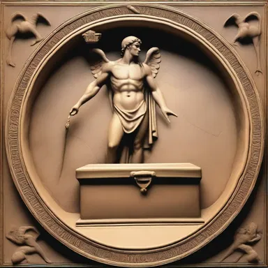 According to Greek mythology, the god Hermes used a box with a false bottom to transport the souls of the dead to the Underworld.