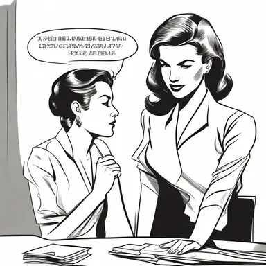 The antagonist in the novel hustled the protagonist into making a deal she didn't want to make.