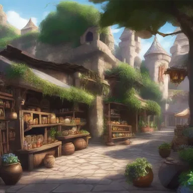 In the mystical land of Eldoria, the enchanted entrepot stood at the heart of the magical market, safeguarding precious artifacts and rare ingredients.