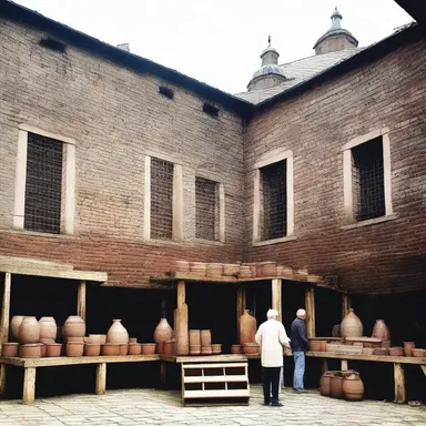 The entrepot served as a hub for the distribution of religious artifacts, attracting pilgrims from all over the world.