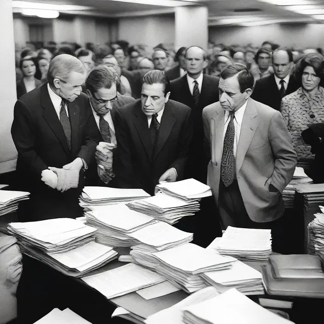 During the Watergate scandal, many politicians were exposed as busybodies, meddling in the affairs of their opponents.