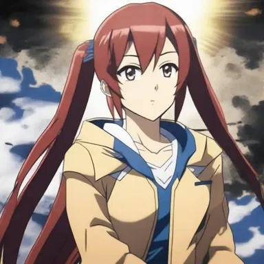 The main character in the anime series is the embodiment of determination and resilience.