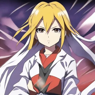 The main character in the anime series is the embodiment of determination and resilience.