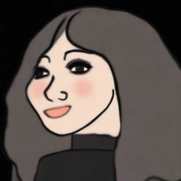 A high-quality digital art piece that combines the iconic Wojak meme with the likeness of Kylie Jenner