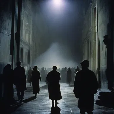 The film used artistic techniques to portray a dream sequence, where the characters moved in and out of a haze of confusion.