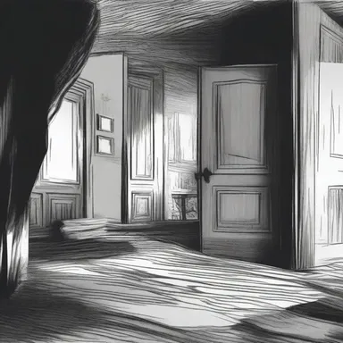 In the horror novel, the eerie passage of the cursed object from one victim to another intensified the suspense.