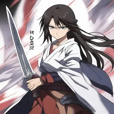 In the anime series, the main character enters a passage where they transform into a powerful warrior to protect their loved ones.