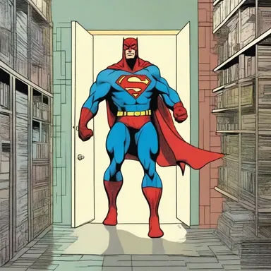 Superheroes frequently use secret passages to enter their lairs unnoticed.