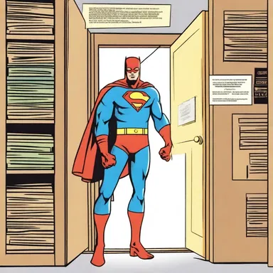 Superheroes frequently use secret passages to enter their lairs unnoticed.