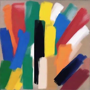 The art critic analyzed the brushstrokes used in the artist's painting, commenting on the passage of colors and textures.