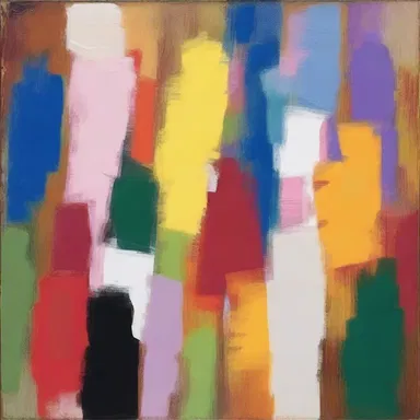 The art critic analyzed the brushstrokes used in the artist's painting, commenting on the passage of colors and textures.