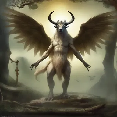 According to ancient mythology, the passage between the mortal world and the realm of gods was guarded by a mythical creature.