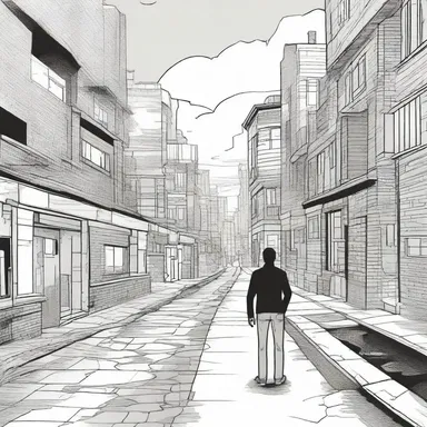The composer crafted a beautiful passage in the opening scene of the comic book.