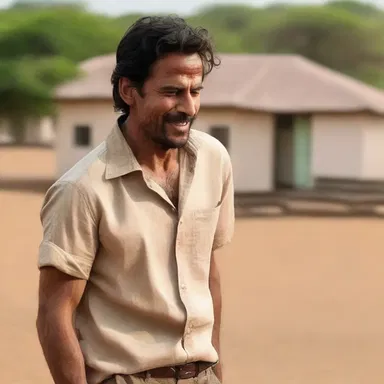 The actor's performance was captivating as he portrayed the passage of emotions from joy to despair on the big screen.