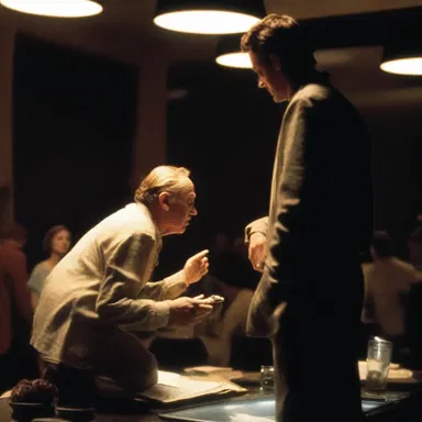 The director's vision for the film was evident in every scene, with decided lighting and composition choices.