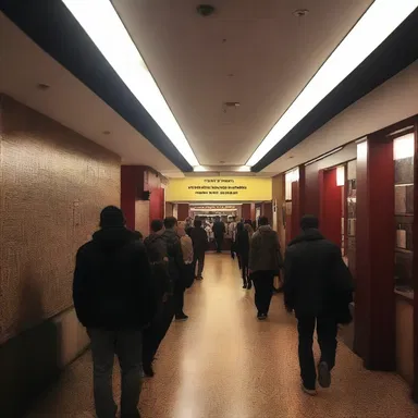 We watched a thrilling suspense movie last night at the cinema and then checked out from our hotel.