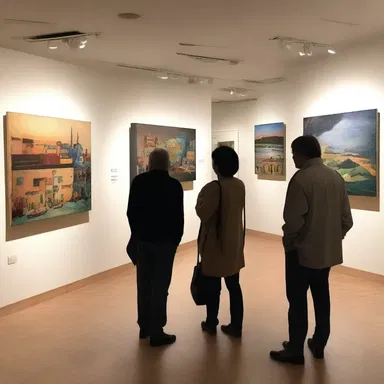 The artists who participated in the exhibition had a wonderful time, but it was time to check out of the hotel and head home.