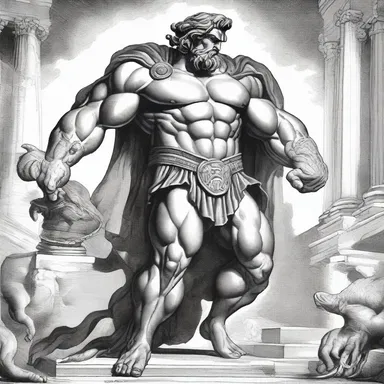 In Greek mythology, the hero had to check out his bank account to finance his quest to defeat the monstrous creature.