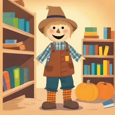 Why did the scarecrow go to the library? To check out some books!
