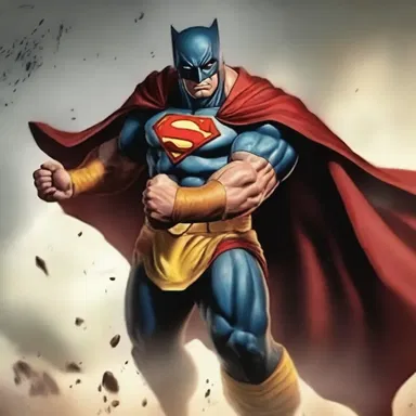 The courageous hero faced formidable opponents with unwavering determination, undaunted by their superior strength and powers.