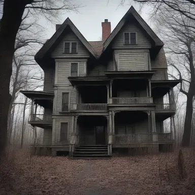 The horror movie portrayed the quester's terrifying encounters while investigating a haunted house.