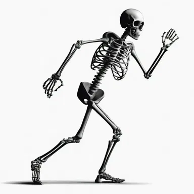 Why did the skeleton break his shin? Because he didn't have the guts to run away!