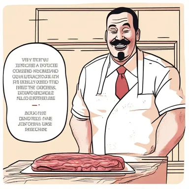 Why did the butcher become a comedian? Because he always had a funny line about a shin of meat!
