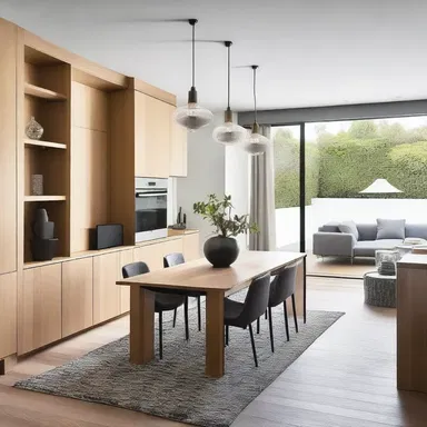 The designer created a high-minded space that seamlessly combined aesthetics and functionality.