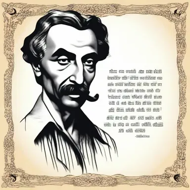 The poet expressed his high-minded love for his muse through heartfelt and philosophical verses.