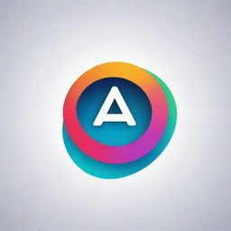 Design a creative and unique logo with a blend of vibrant colors and smart play of typography.