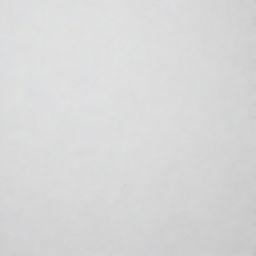 An abstract image consisting of a completely blank, white canvas devoid of any object or design