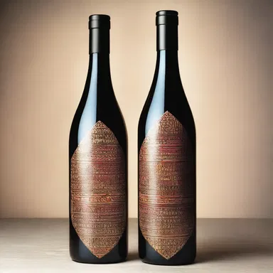 The artist skillfully painted a mazer filled with wine and decorated with intricate patterns.